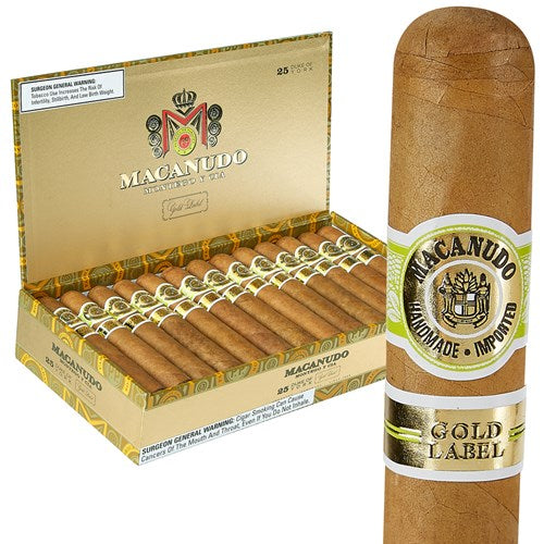 Macanudo Gold Label Tudor Toro Connecticut