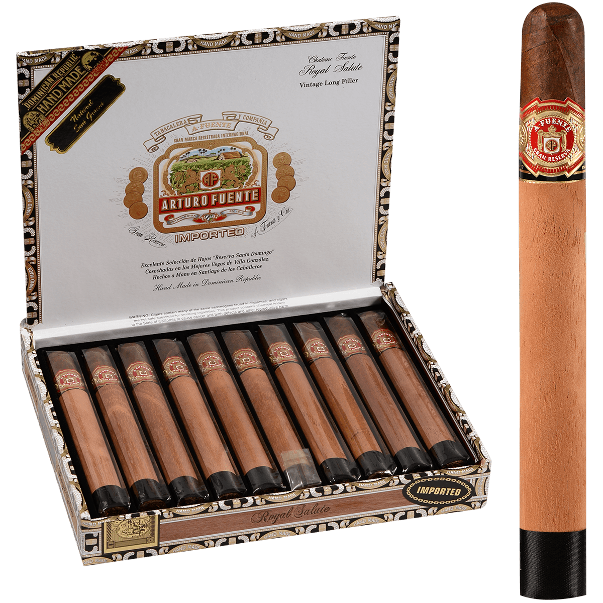 Arturo Fuente Royal Salute Sun Grown