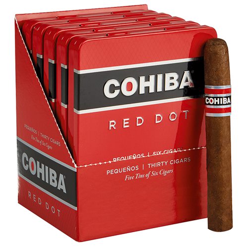 Cohiba Red Dot Pequenos Cameroon Tins