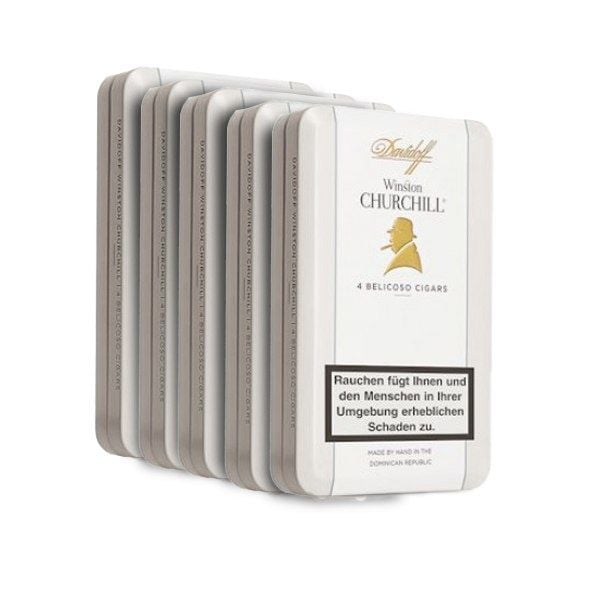 Davidoff Winston Churchill Belicoso 4 Tins